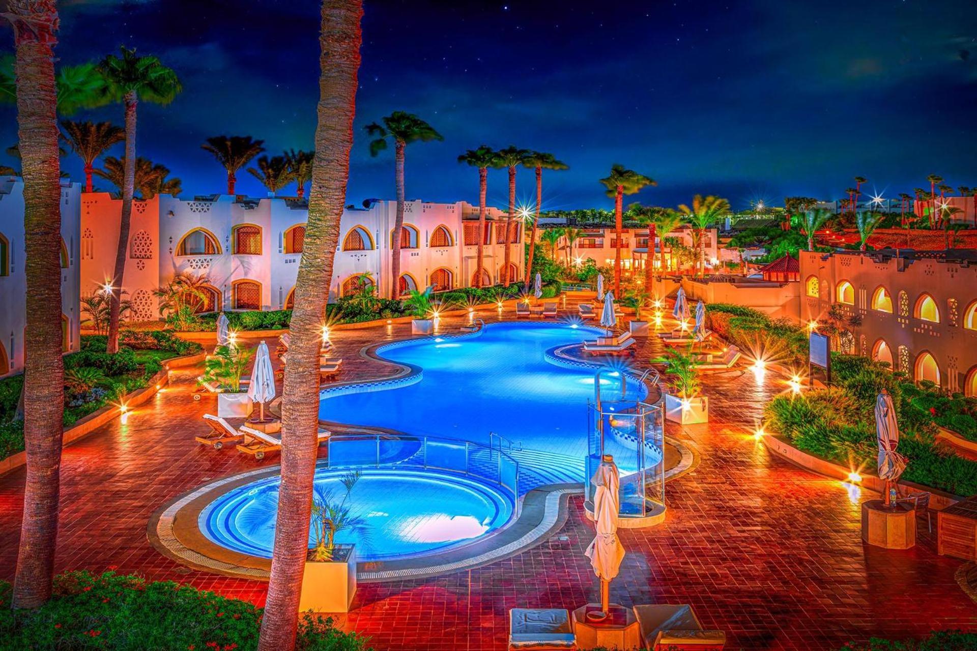 Domina Coral Bay Resort, Diving , Spa & Casino Sharm El Sheikk Exterior foto Hilton Luxor Resort